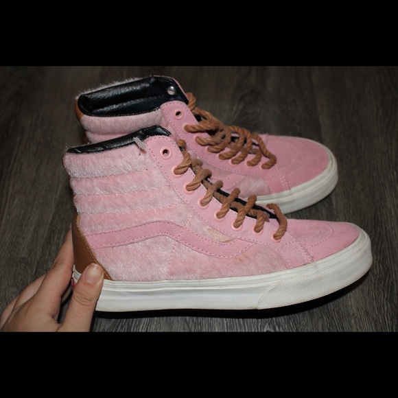 Pink High Top Vans - Picture 2 of 3